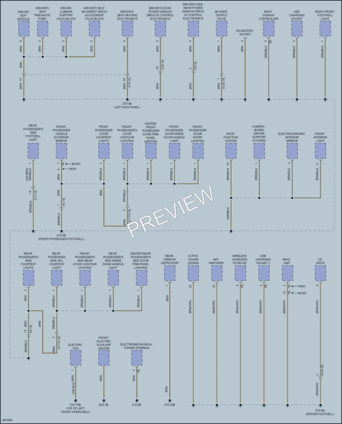 2024 BMW M235iGranCoupe Ground Distribution wiring diagram preview