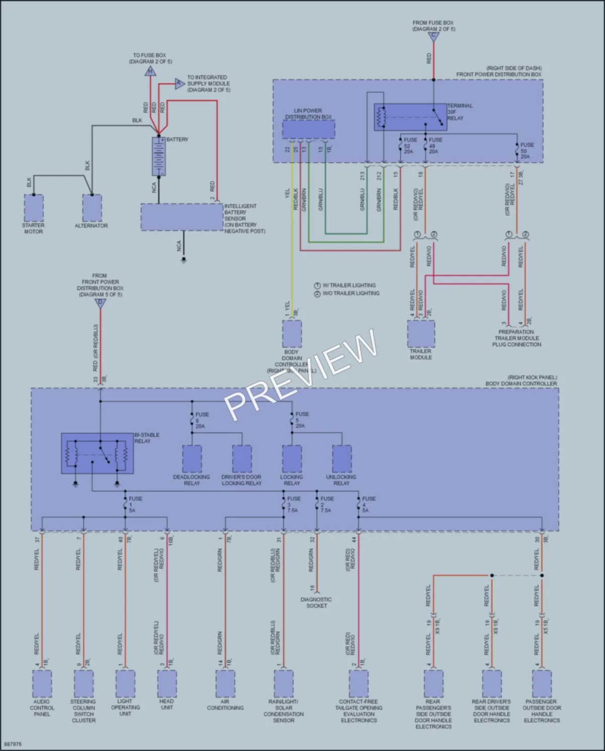 2024 BMW M235iGranCoupe Power Distribution wiring diagram preview