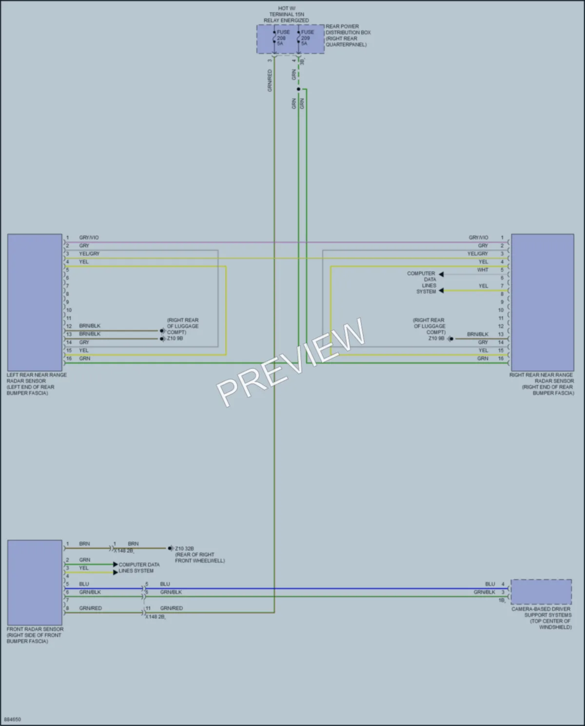 2024 BMW Z4 Navigation wiring diagram preview