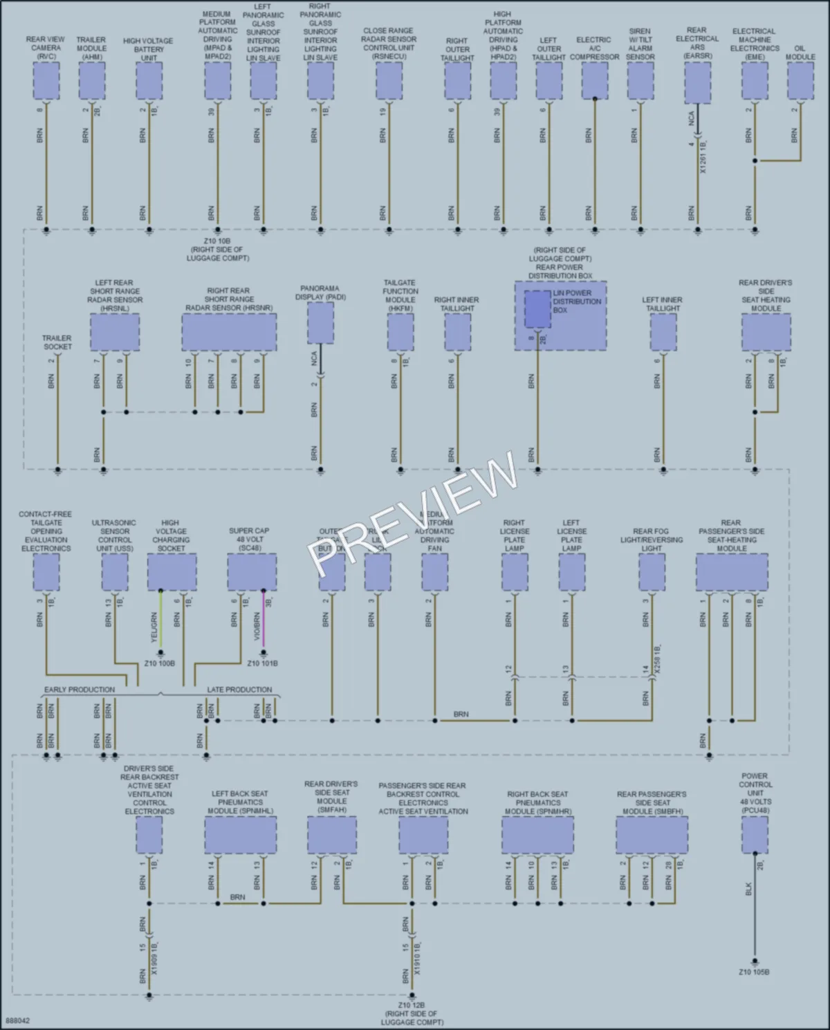2024 BMW i7 Ground Distribution wiring diagram preview