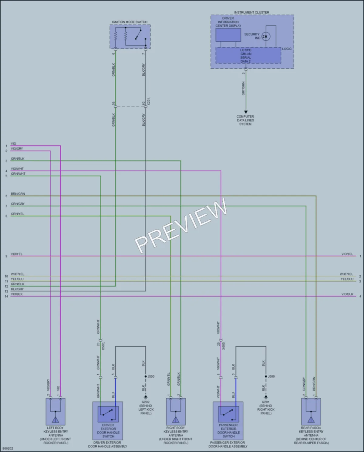 2024 Buick Enclave Anti Theft Wiring Diagrams protected preview