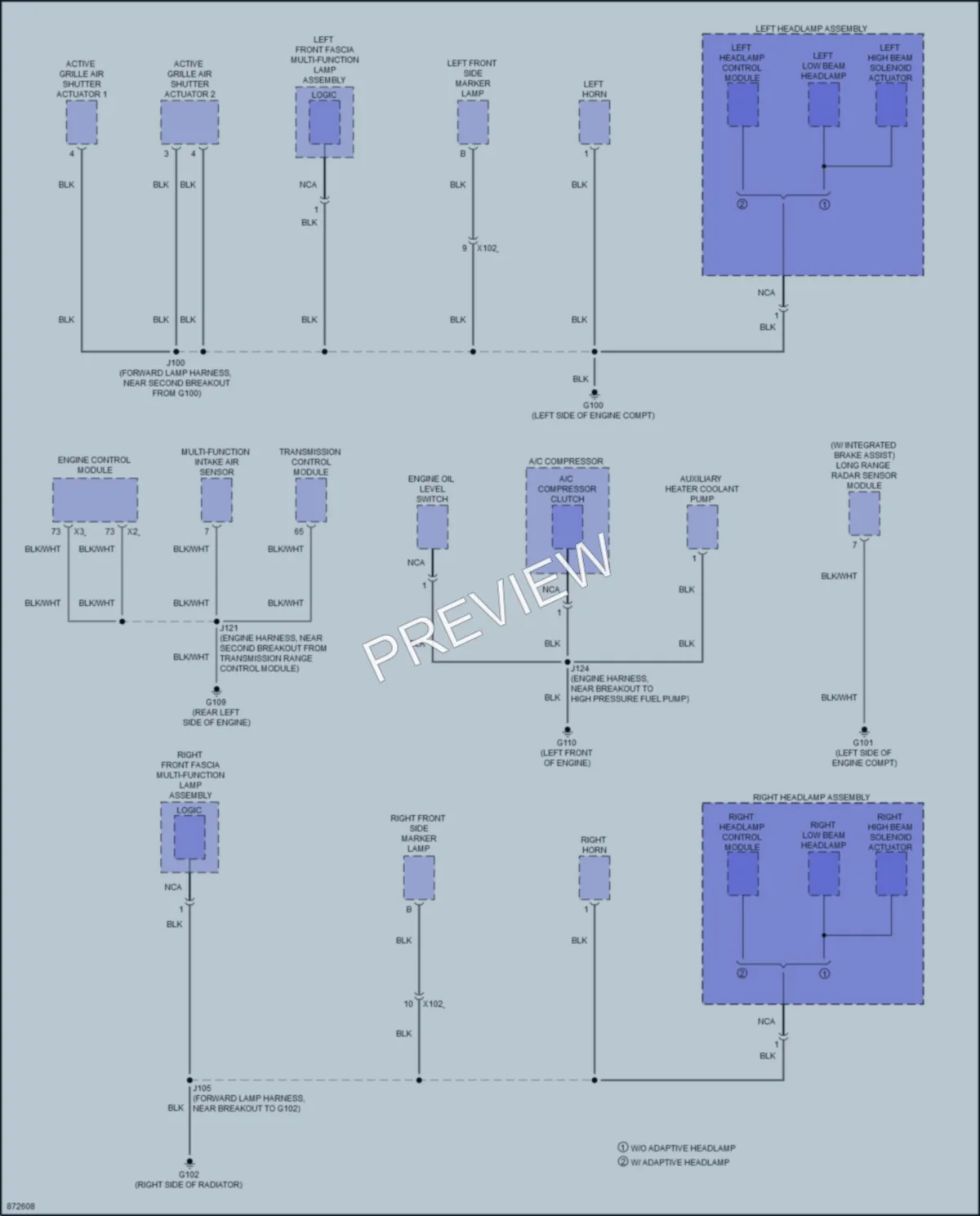 2024 Buick Enclave Ground Distribution wiring diagram preview