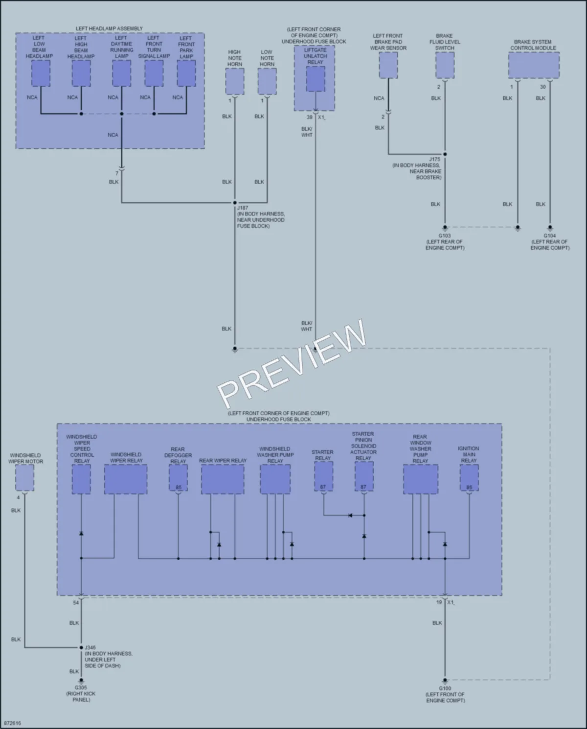 2024 Buick EncoreGX Ground Distribution wiring diagram preview
