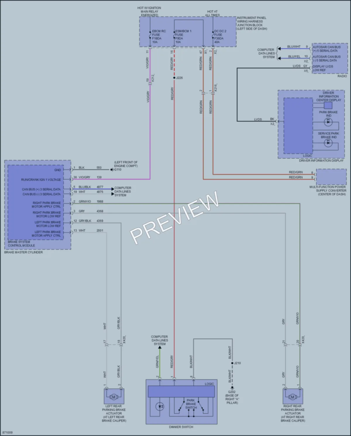 2024 Buick Envision Shift Interlock wiring diagram preview