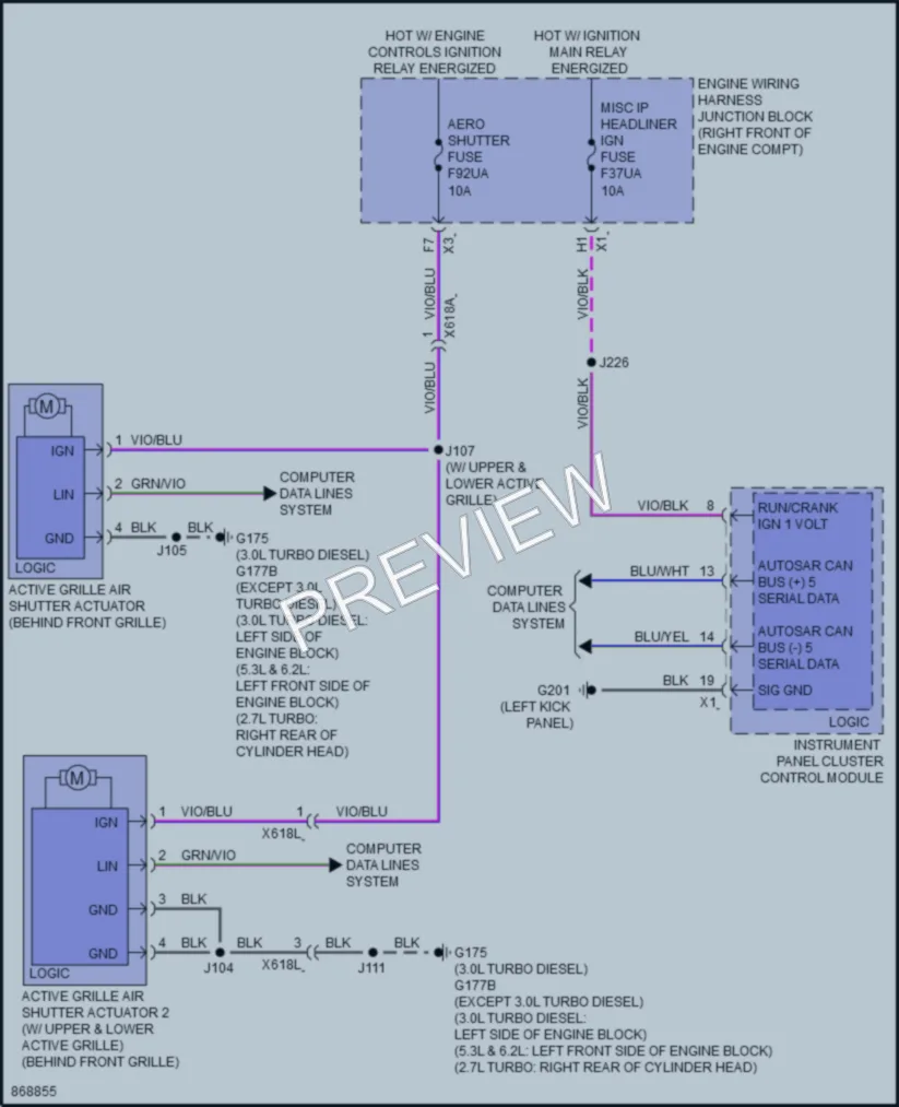 2024 Chevrolet 1500Silverado Active Bodyworks Wiring Diagrams protected preview