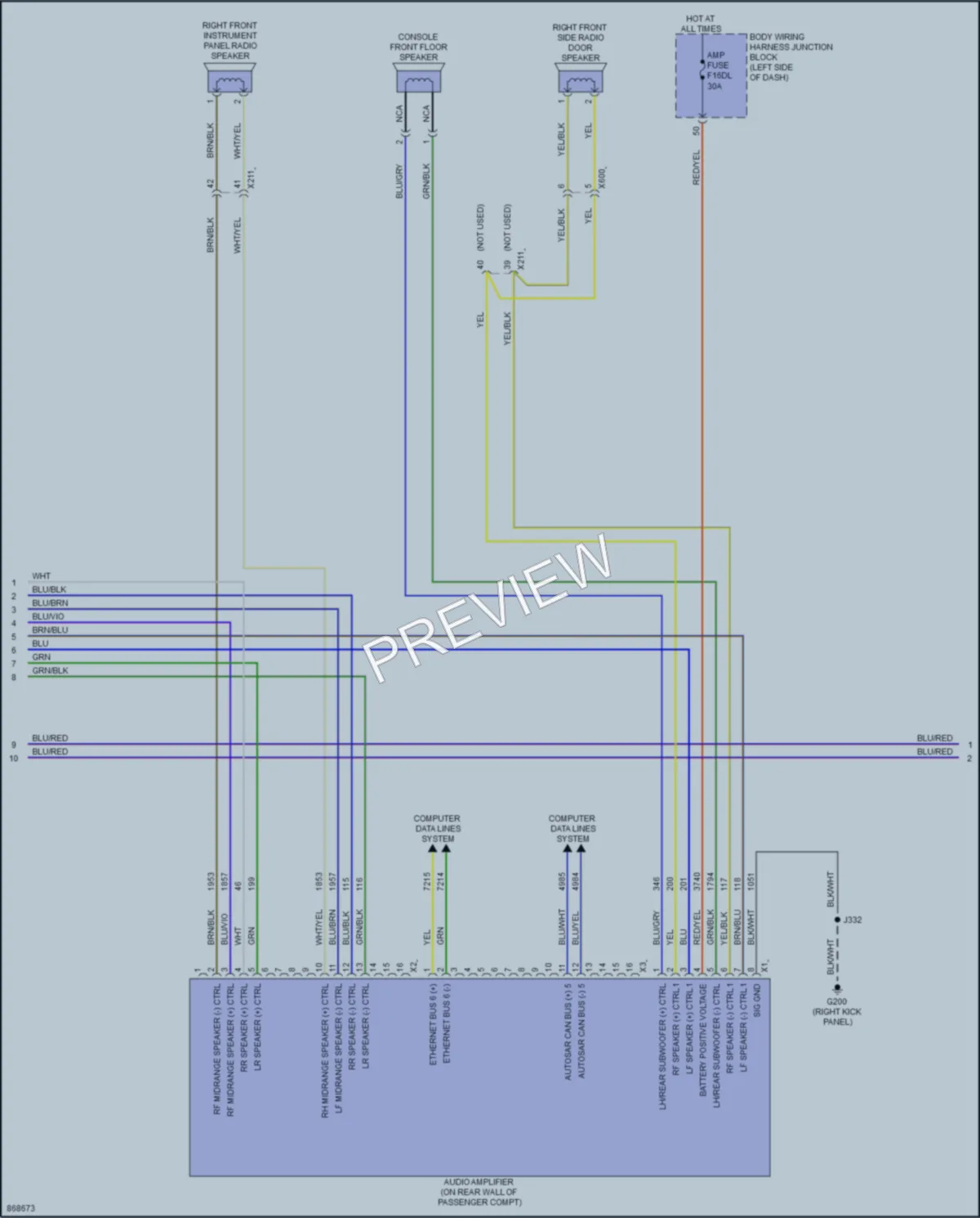2024 Chevrolet 2500HDSilverado Navigation wiring diagram preview