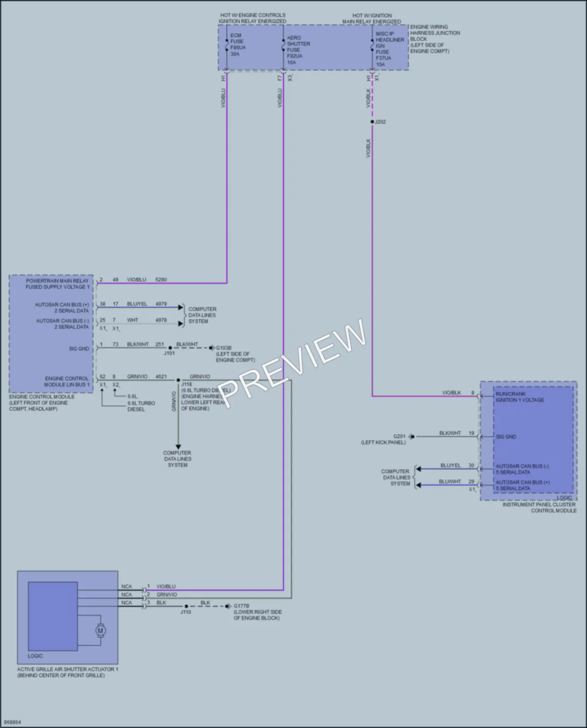 2024 Chevrolet 3500HDSilverado Active Bodyworks wiring diagram preview