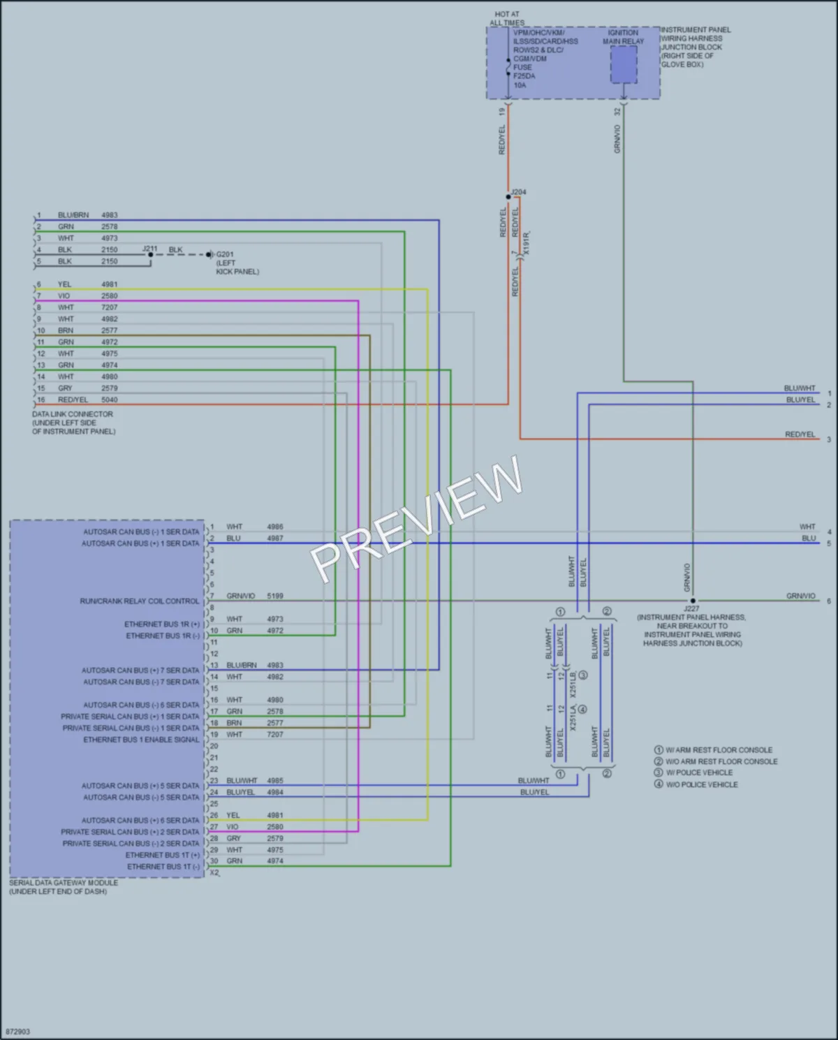 2024 Chevrolet BlazerEV Computer Data Lines wiring diagram preview