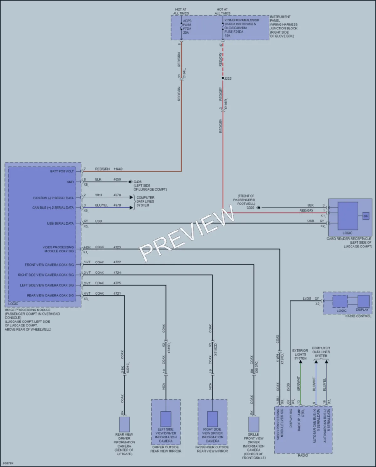 2024 Chevrolet BlazerEV Navigation wiring diagram preview