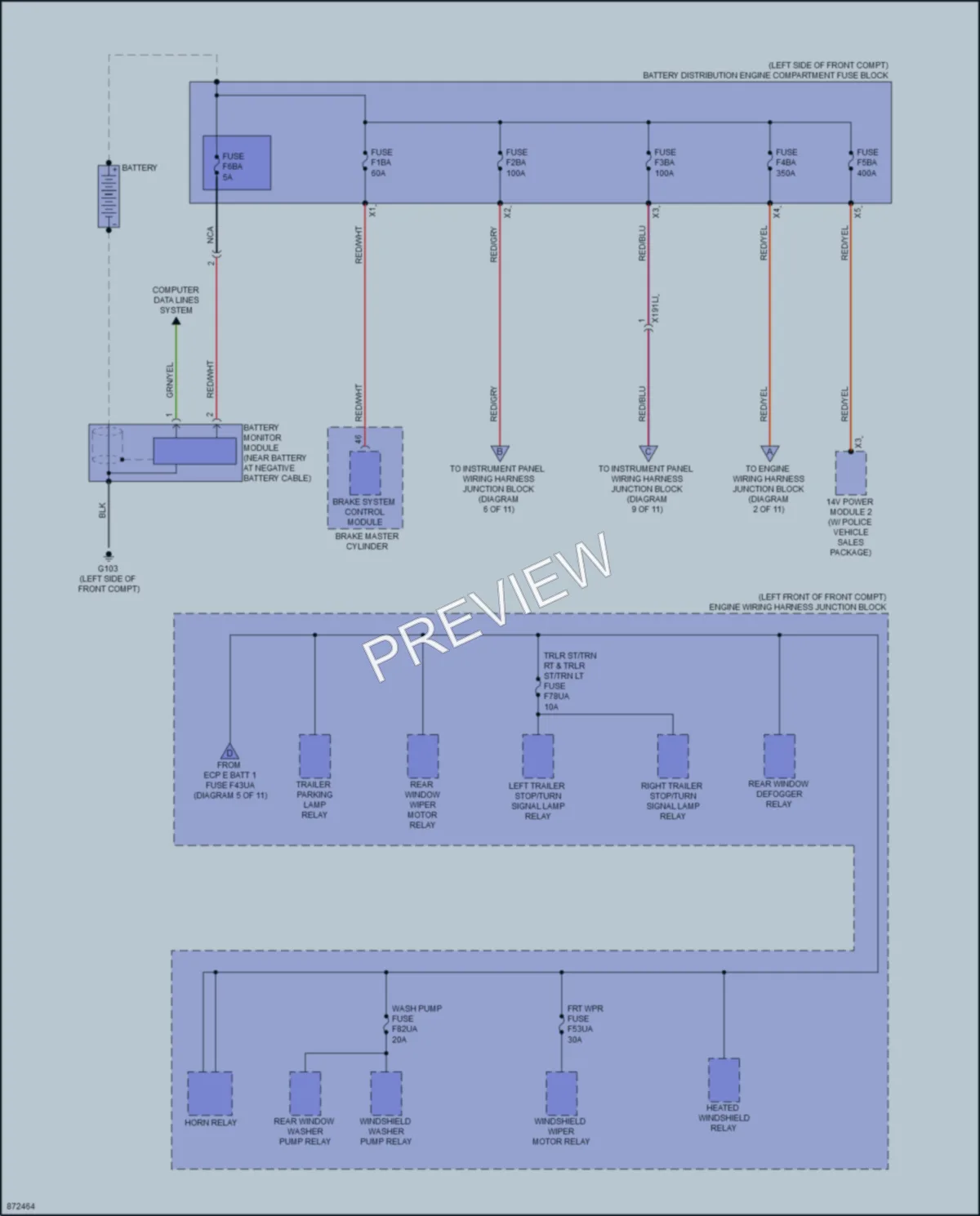 2024 Chevrolet BlazerEV Power Distribution wiring diagram preview