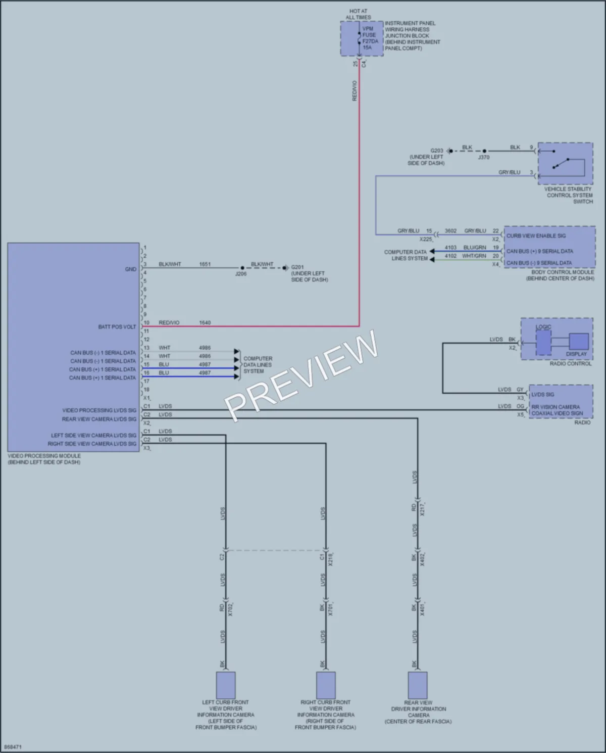 2024 Chevrolet CorvetteERay Navigation wiring diagram preview