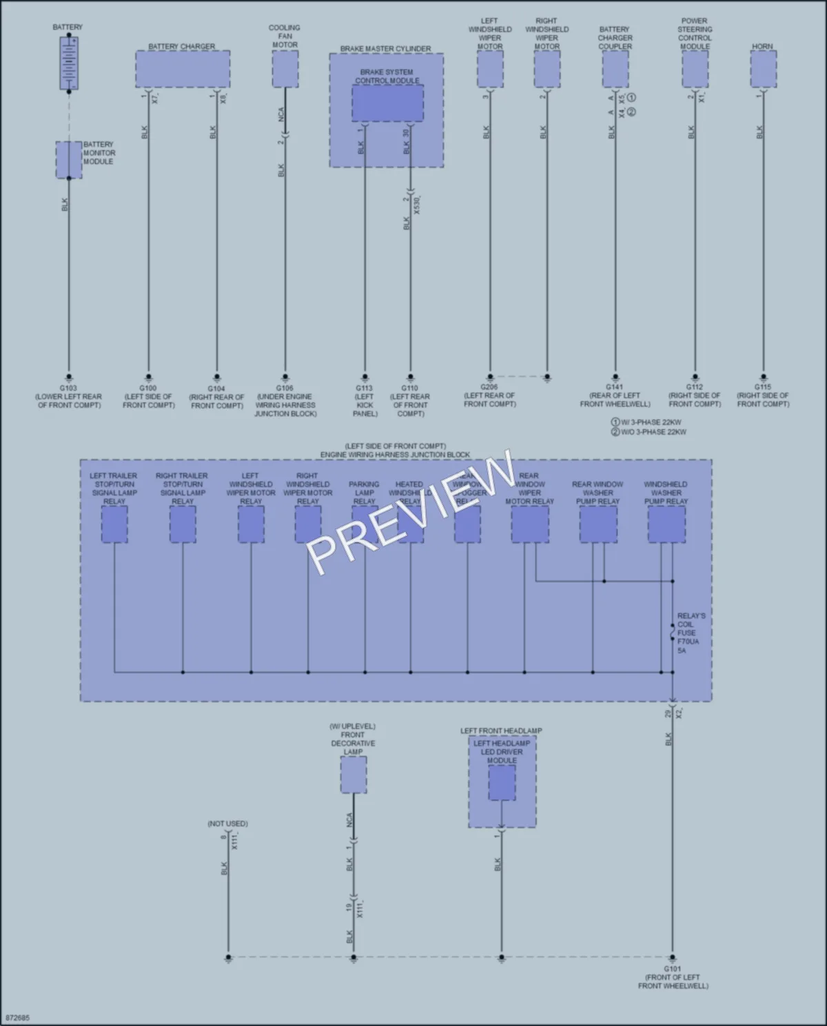 2024 Chevrolet EquinoxEV Ground Distribution wiring diagram preview