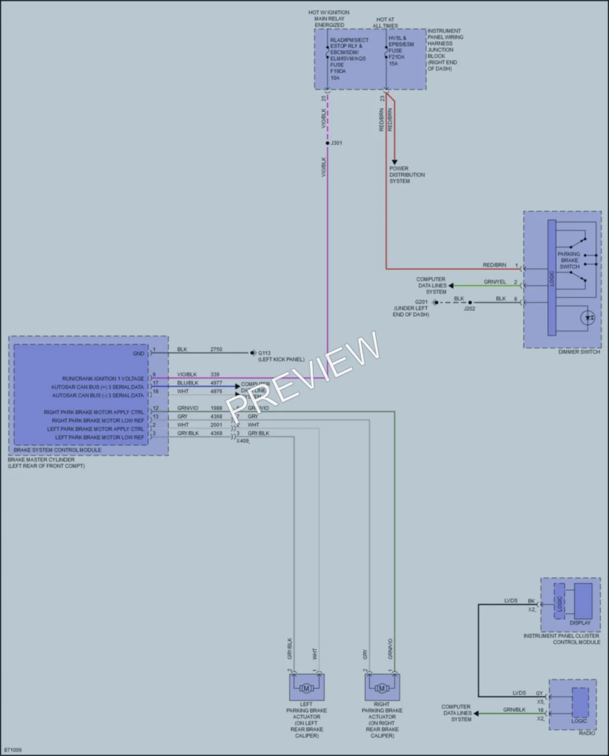 2024 Chevrolet EquinoxEV Shift Interlock wiring diagram preview
