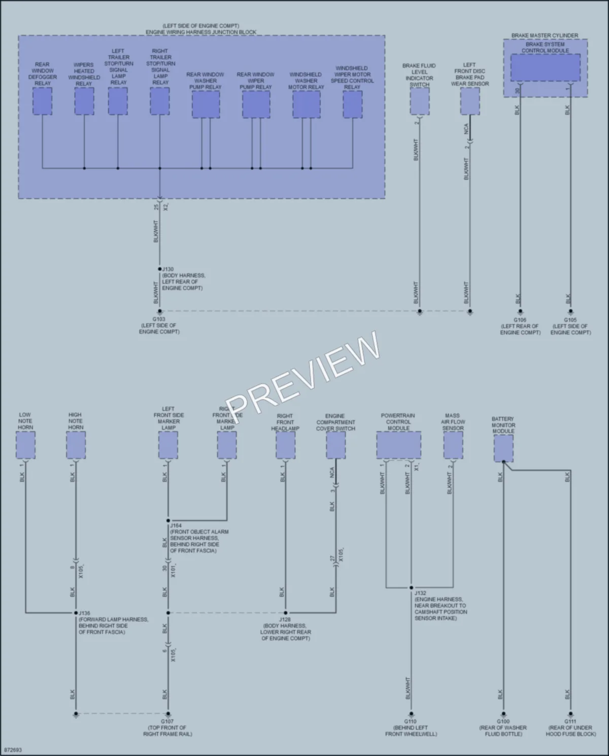 2024 Chevrolet Traverse Ground Distribution wiring diagram preview