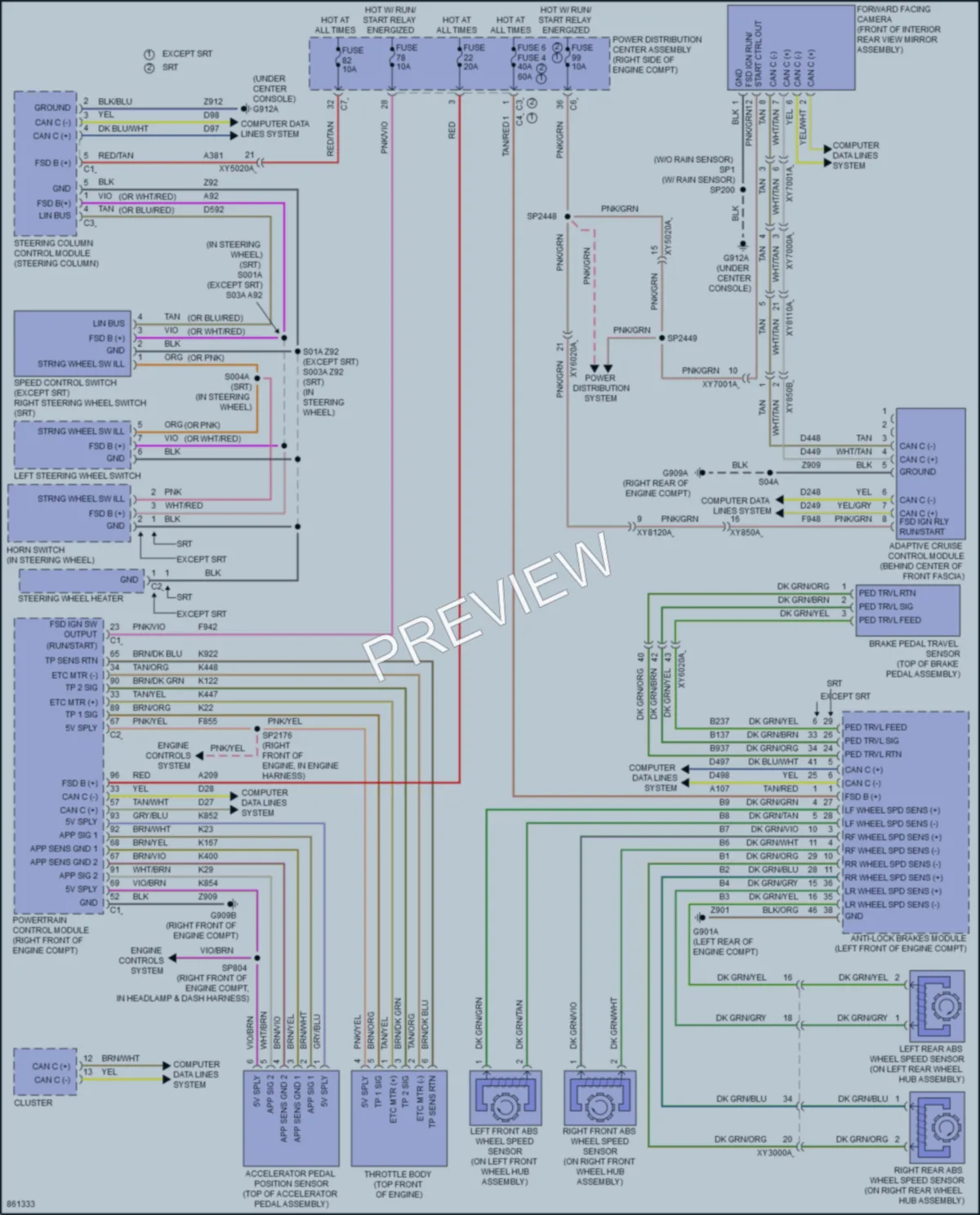 2024 Dodge Durango Cruise Control Wiring Diagrams protected preview