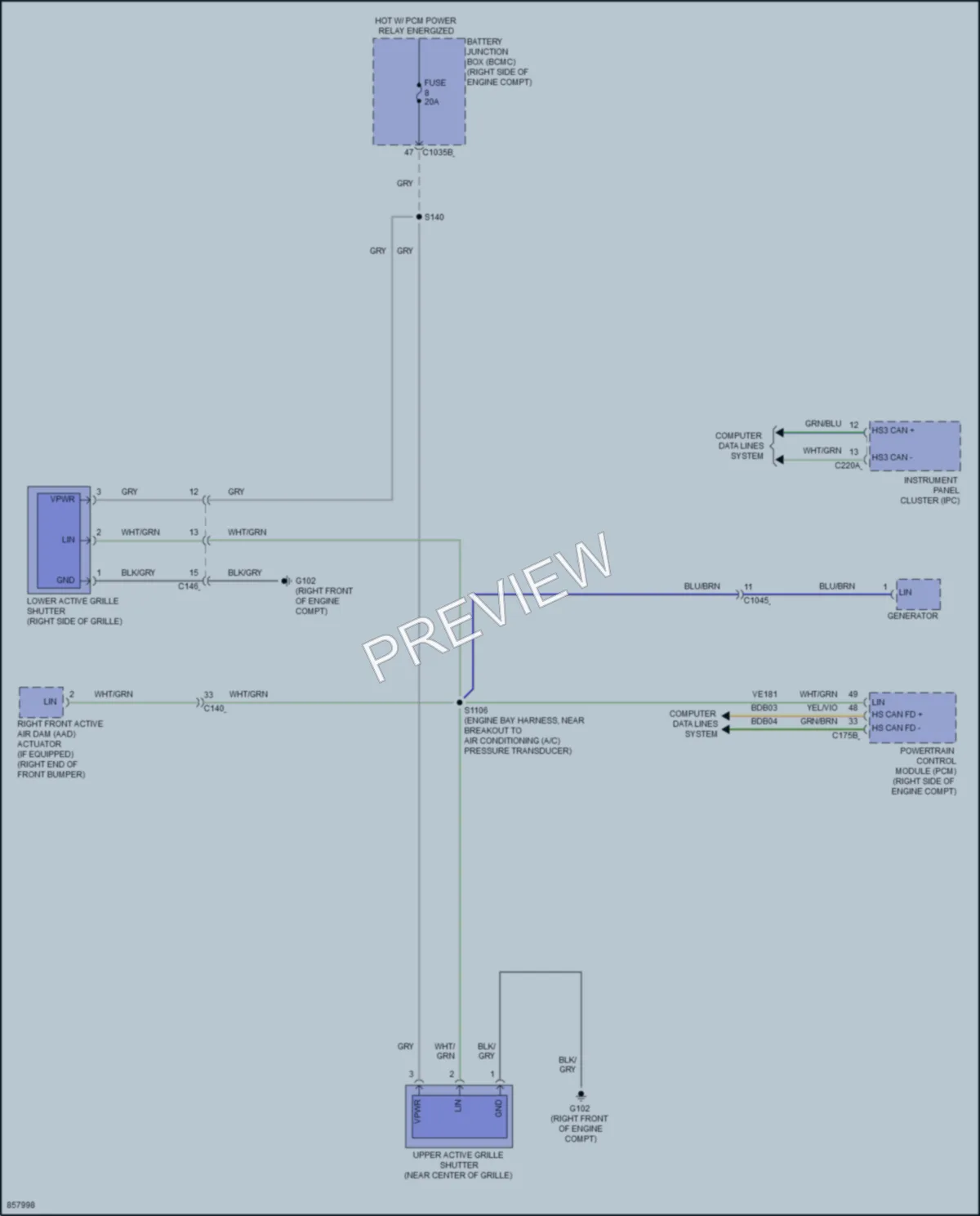 2024 Ford Expedition Active Bodyworks wiring diagram preview