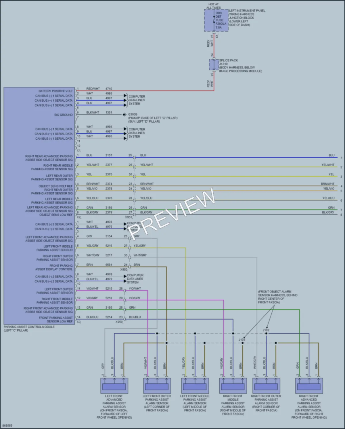 2024 GMC HummerEVPickup Navigation wiring diagram preview