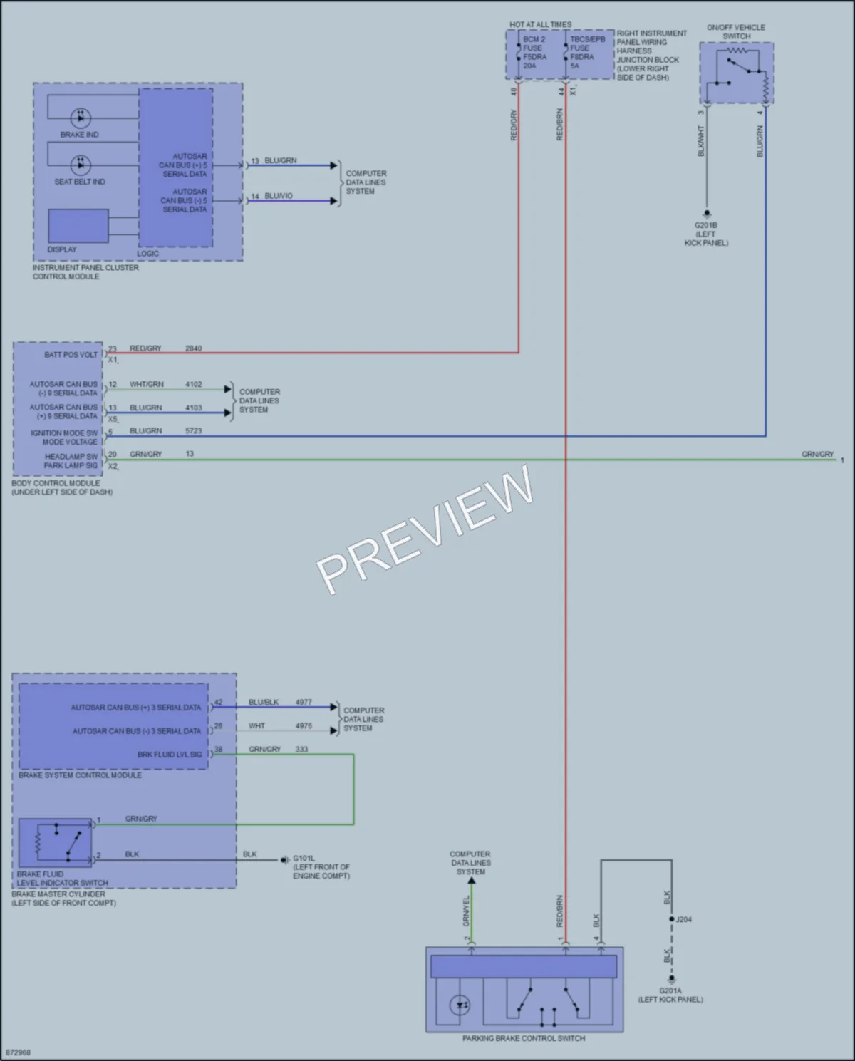 2024 GMC HummerEVSUV Warning Systems wiring diagram preview