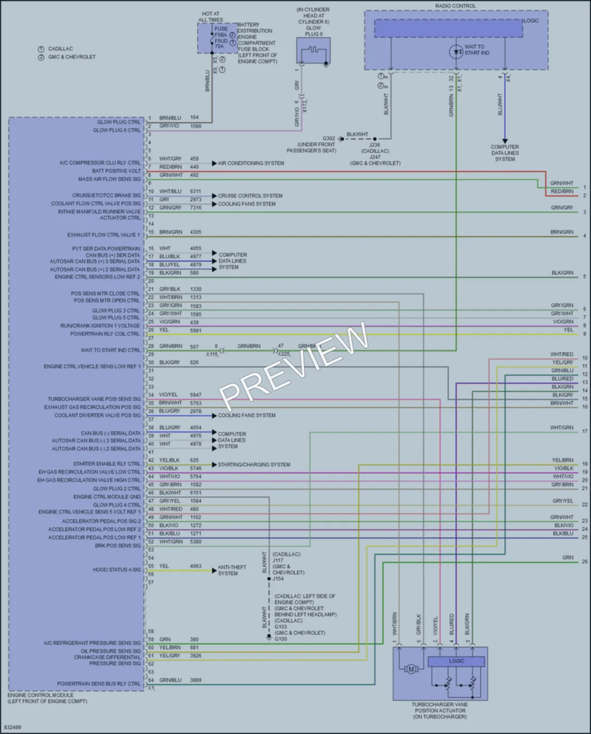 2024 GMC YukonXL Engine Performance wiring diagram preview