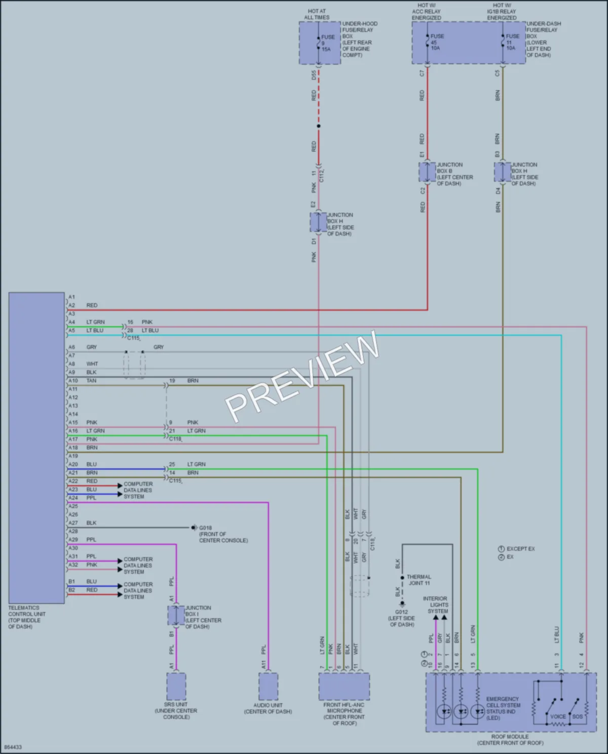 2024 Honda Accord Navigation wiring diagram preview