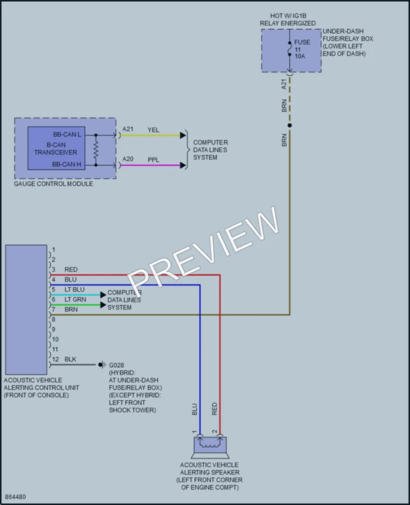 2024 Honda AccordHybrid Active Bodyworks wiring diagram preview
