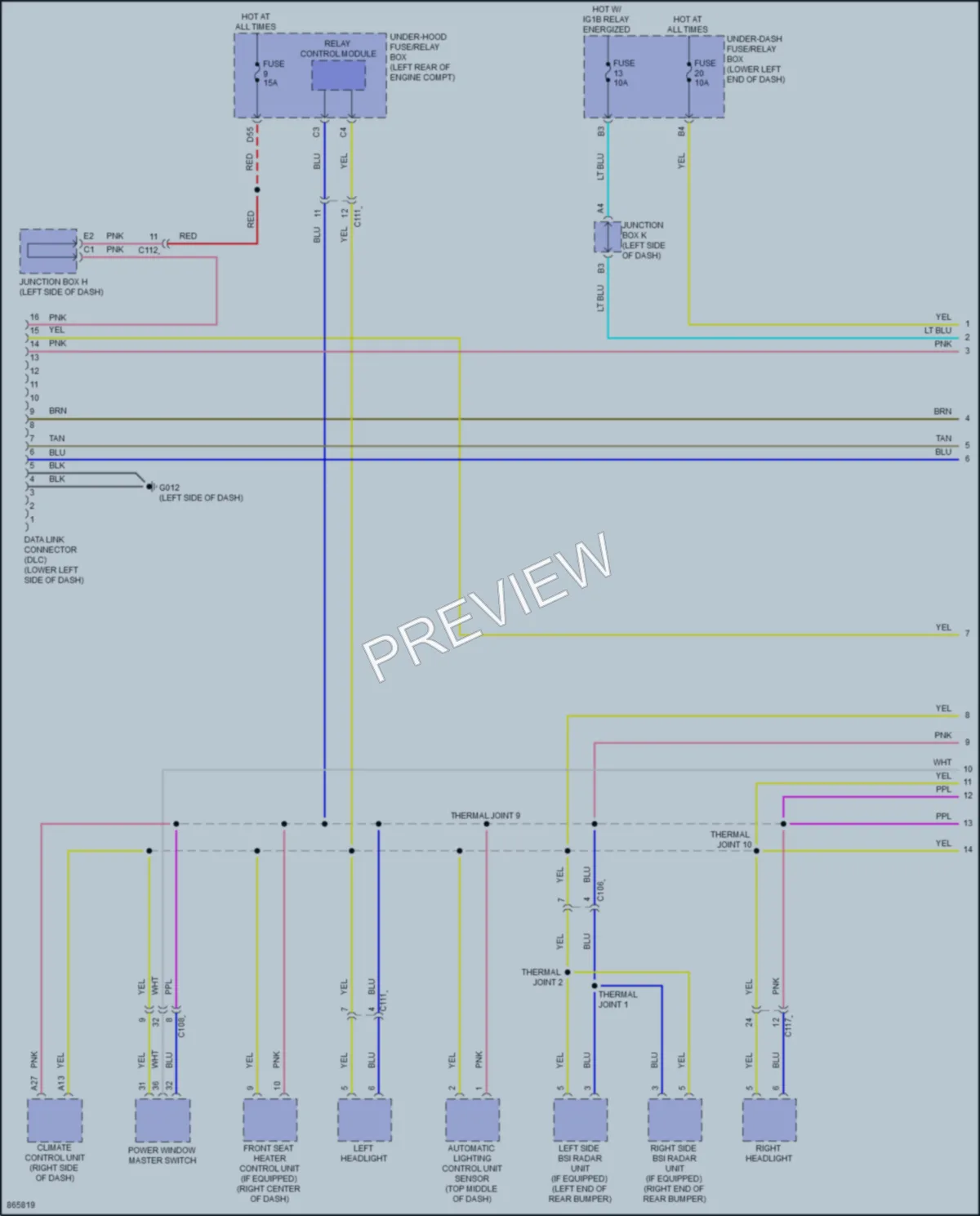 2024 Honda AccordHybrid Computer Data Lines wiring diagram preview