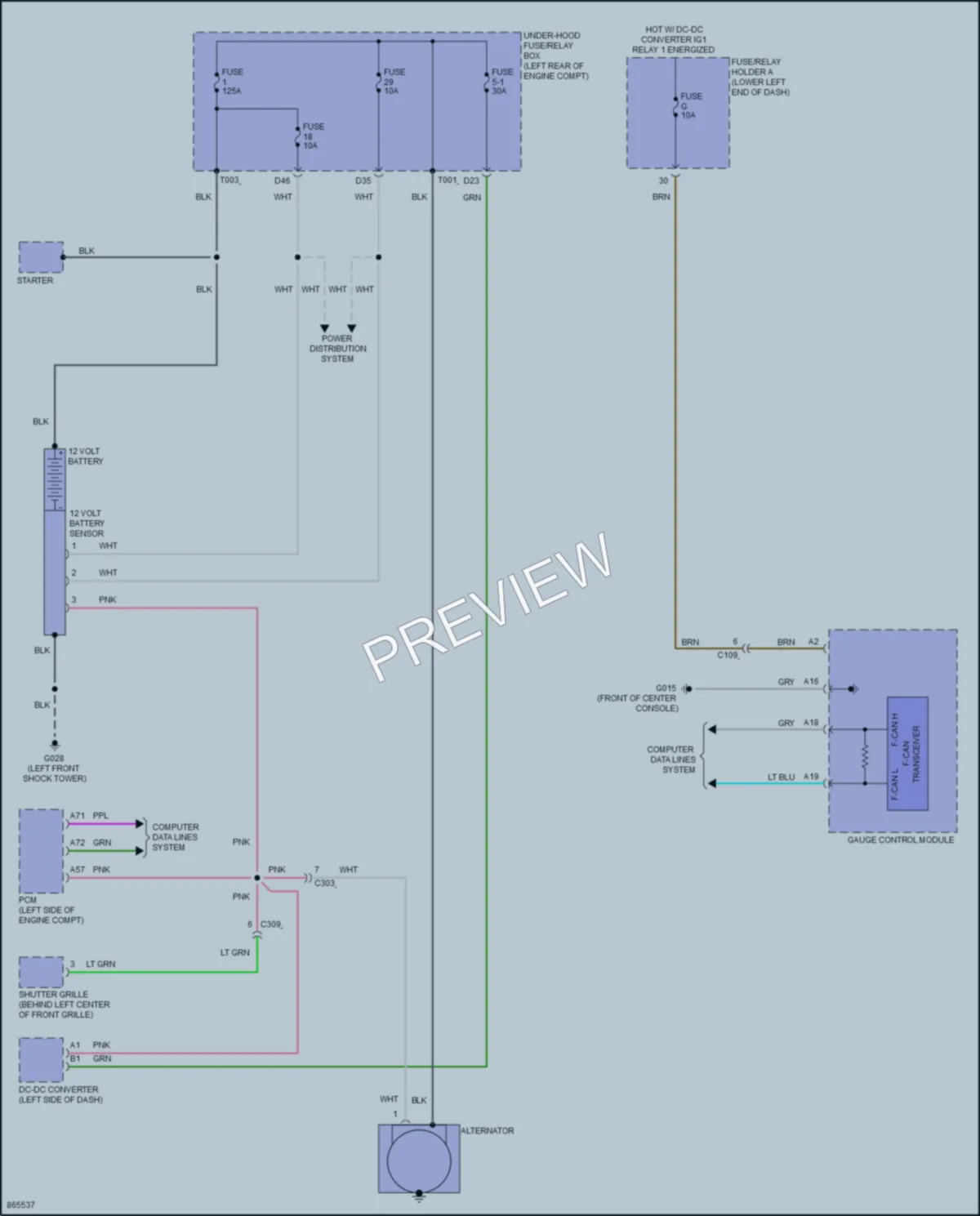 2024 Honda AccordHybrid Starting Charging wiring diagram preview