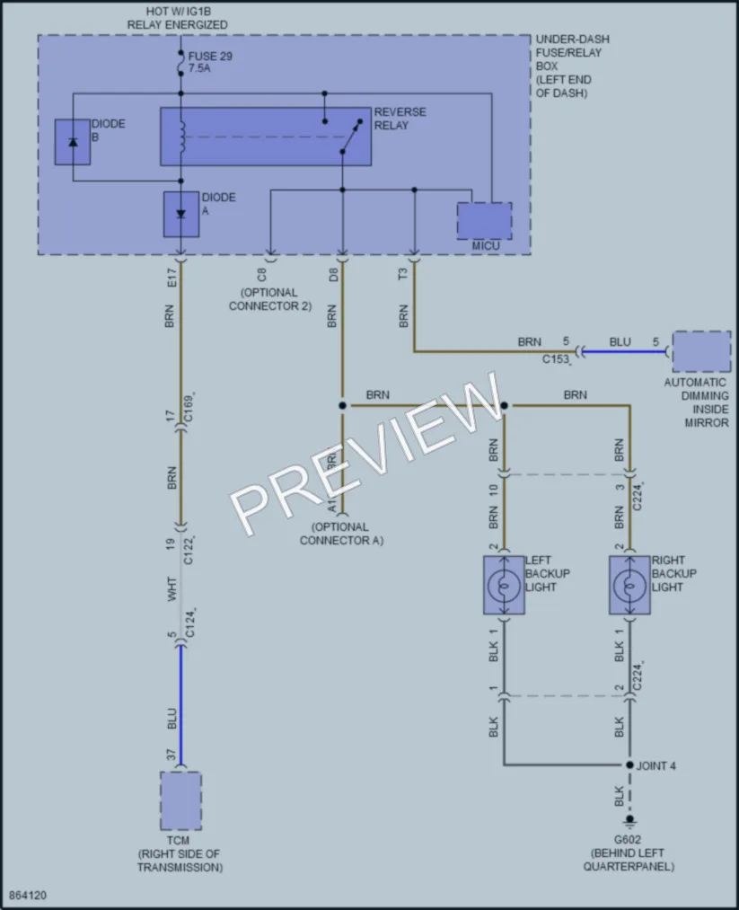 2024 Honda Passport Exterior Lights wiring diagram preview