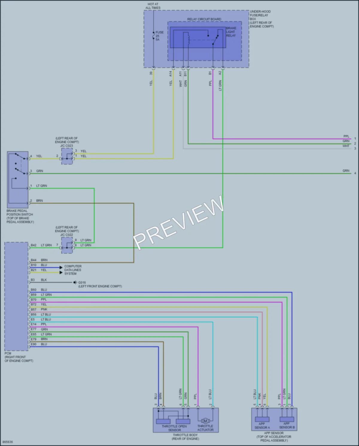2024 Honda Pilot Cruise Control wiring diagram preview
