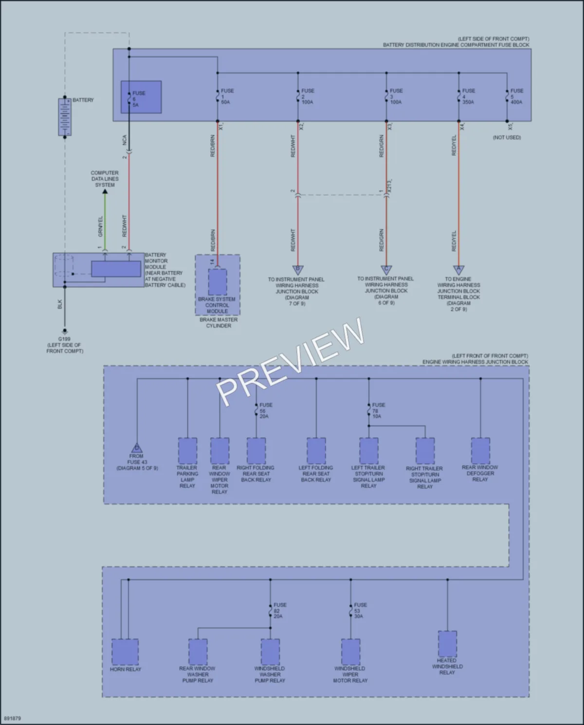 2024 Honda Prologue Power Distribution wiring diagram preview