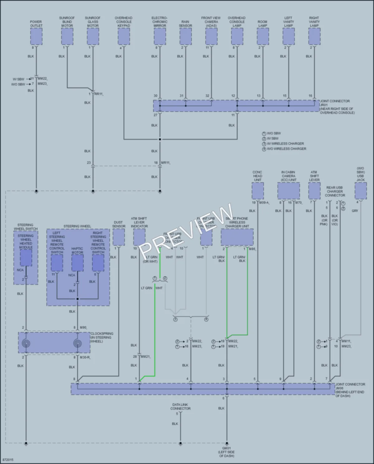2024 Hyundai Kona Ground Distribution wiring diagram preview