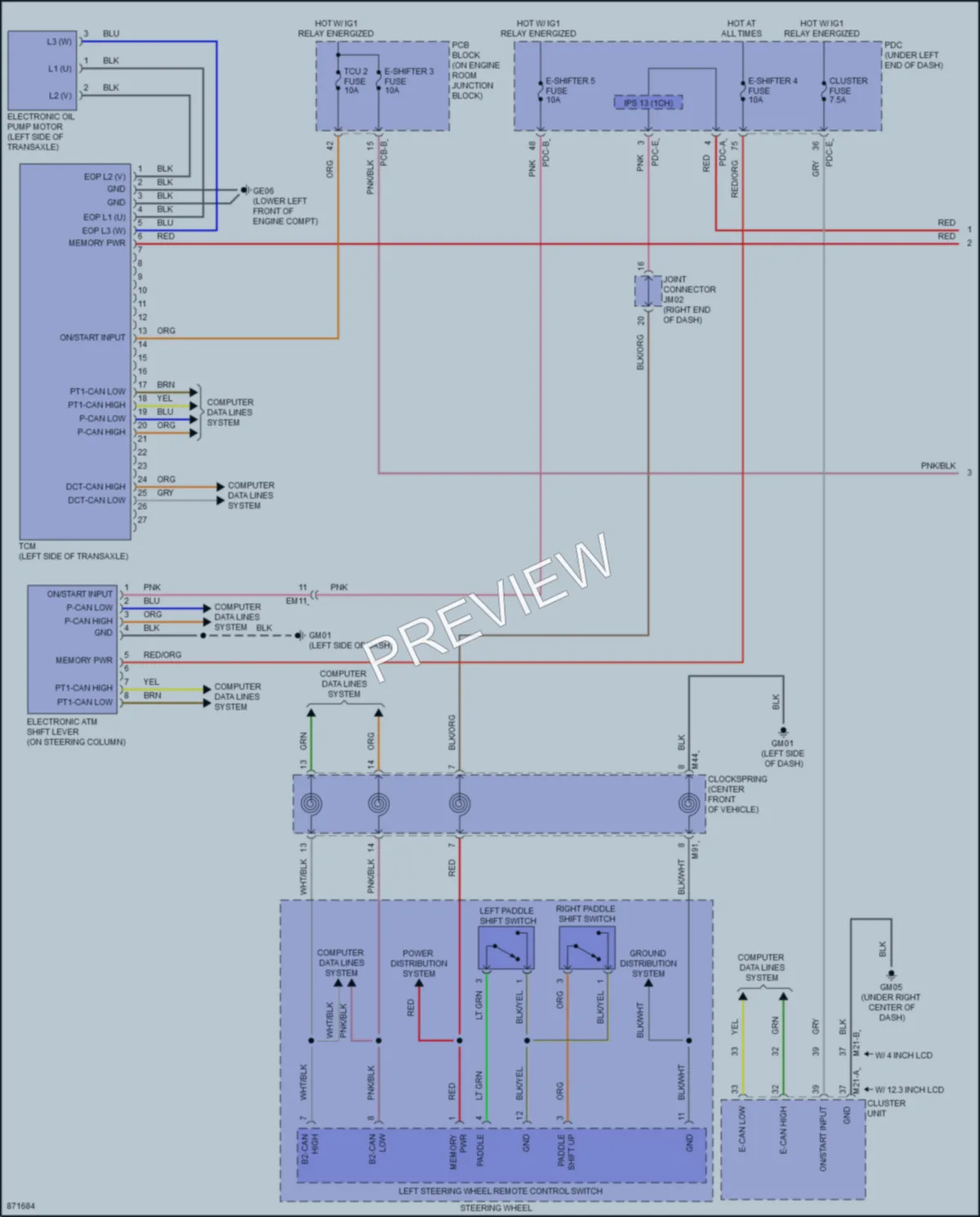 2024 Hyundai SantaFe Transmission wiring diagram preview