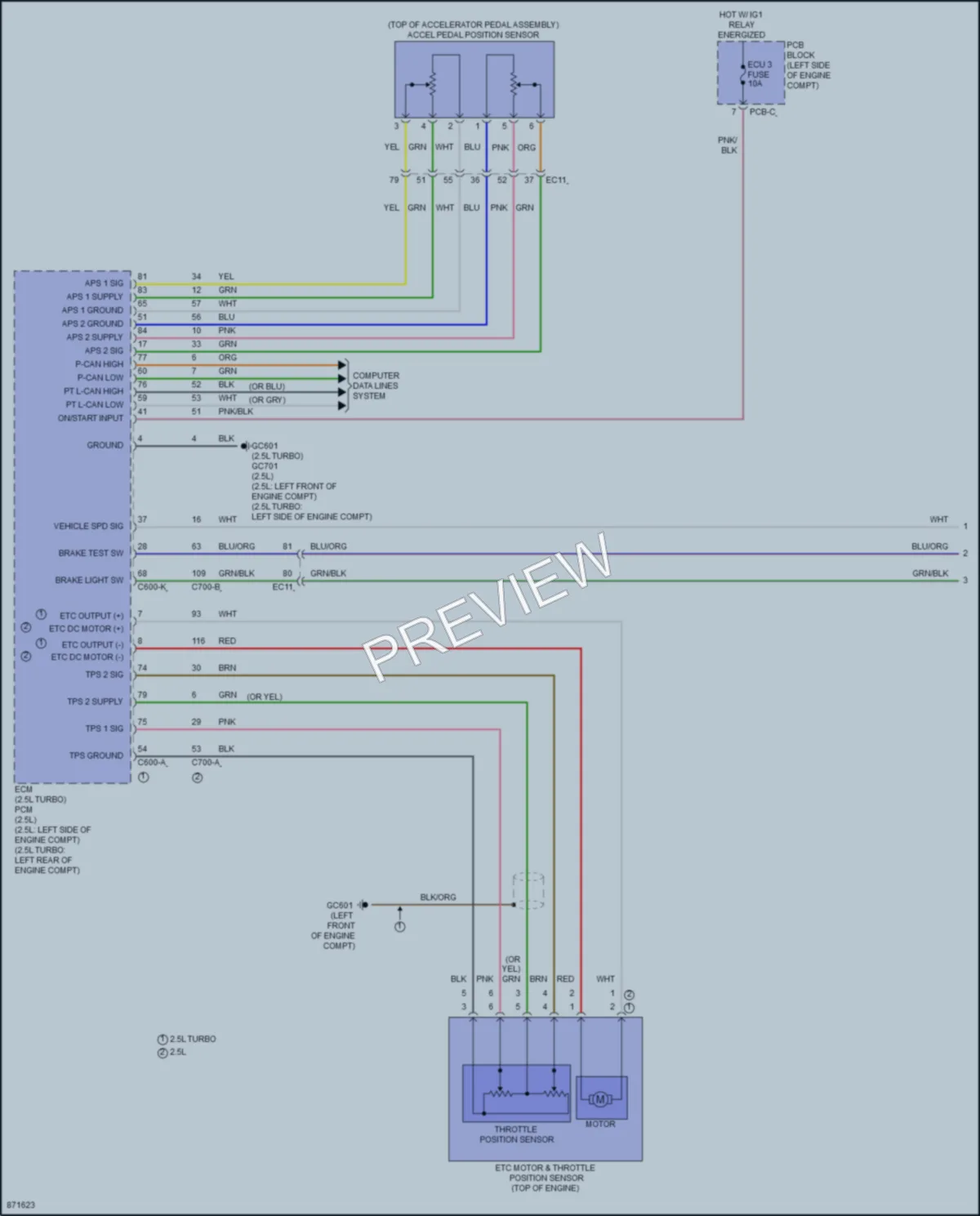 2024 Hyundai Sonata Cruise Control wiring diagram preview