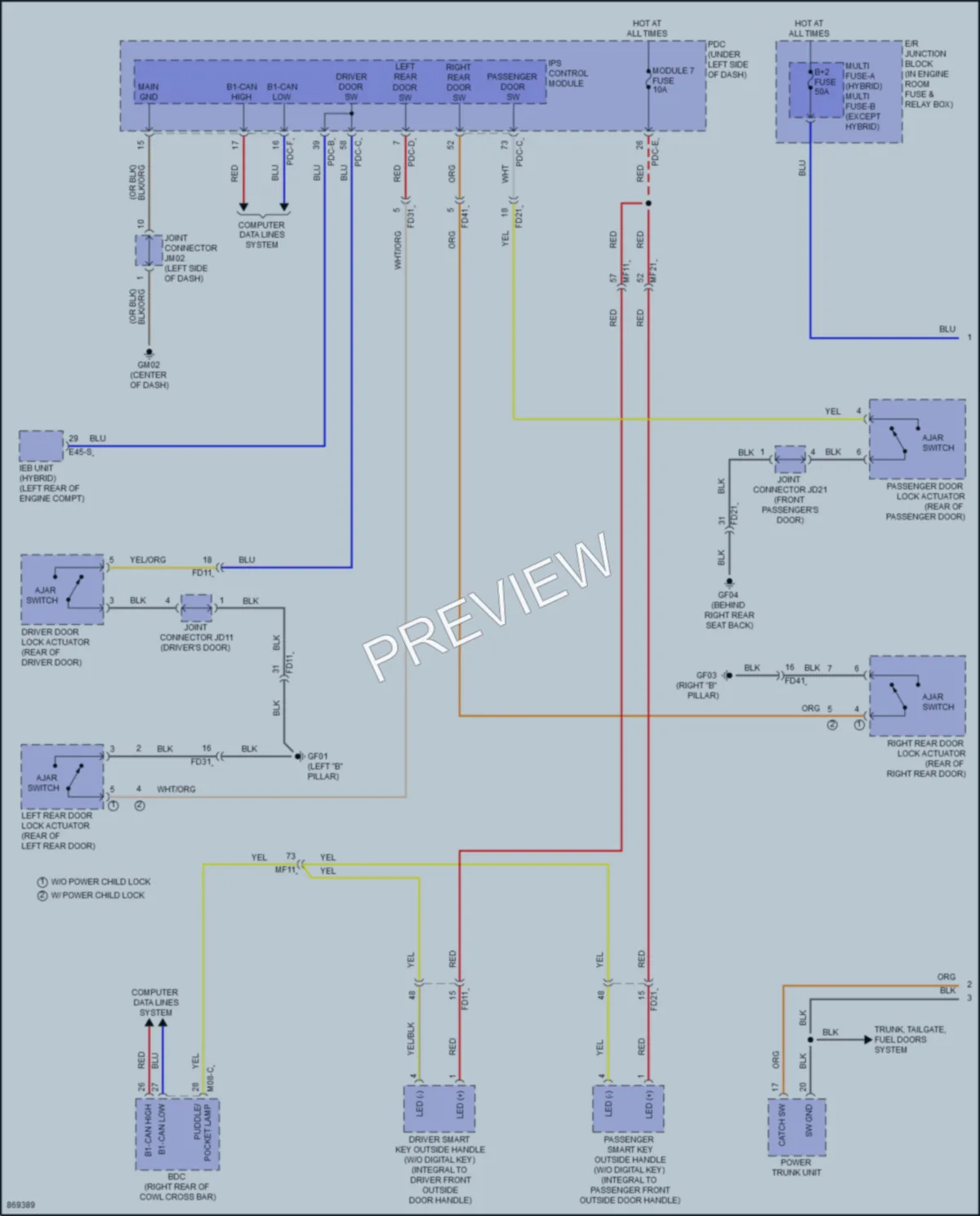 2024 Hyundai Sonata Interior Lights wiring diagram preview