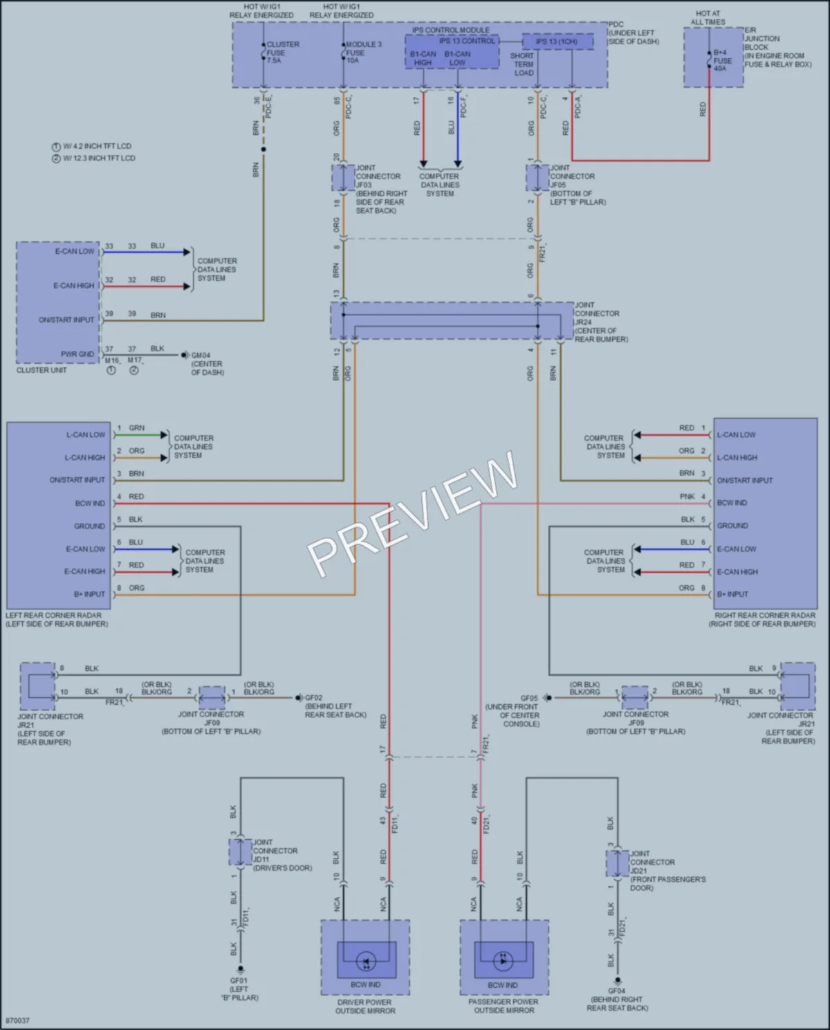 2024 Hyundai Sonata Navigation wiring diagram preview