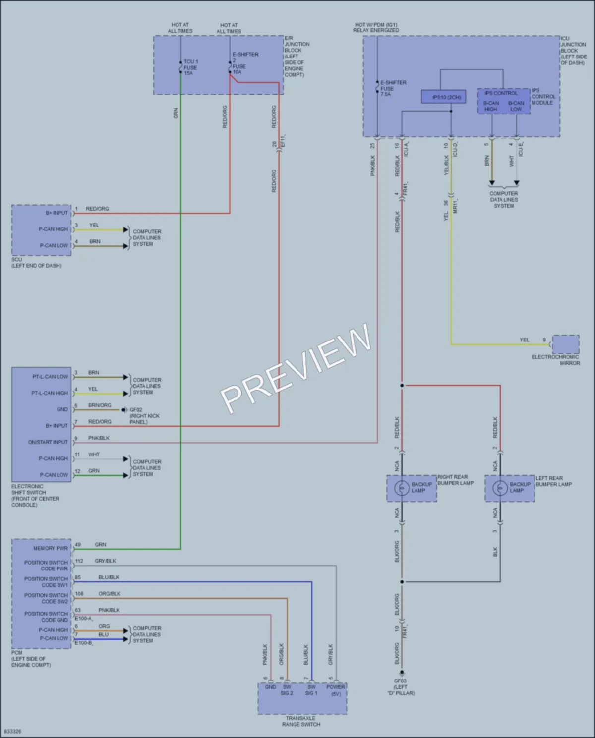 2024 Hyundai Tucson Exterior Lights wiring diagram preview