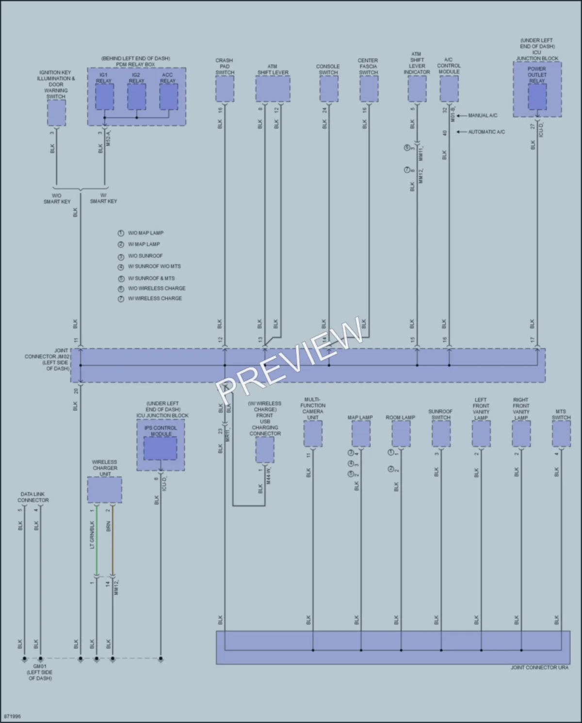 2024 Hyundai Venue Ground Distribution wiring diagram preview