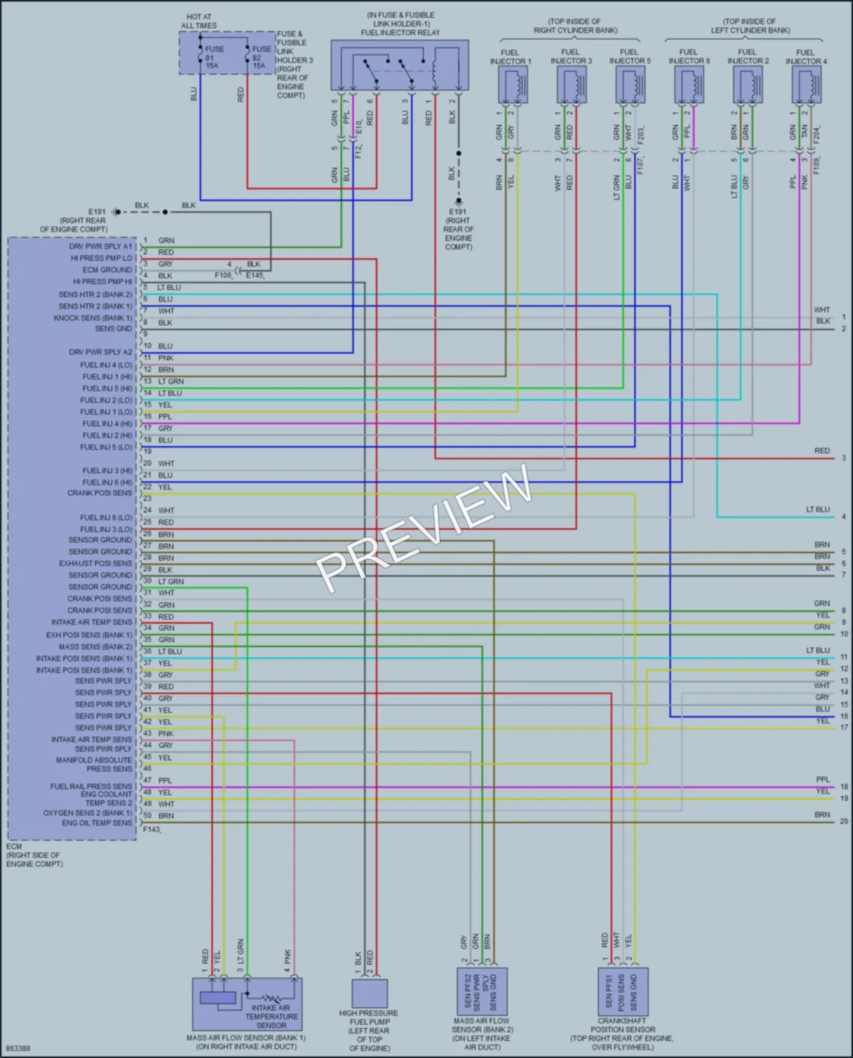 2024 Infiniti Q50 Engine Performance wiring diagram preview
