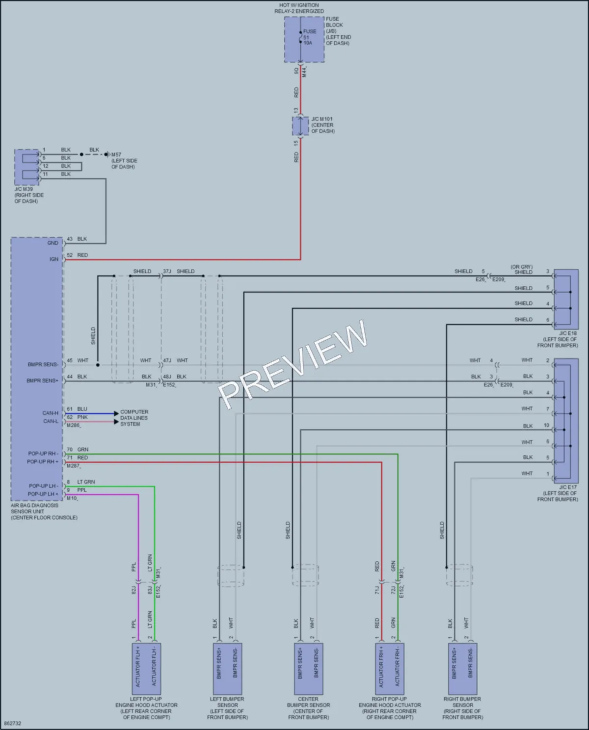 2024 Infiniti QX50 Active Bodyworks wiring diagram preview