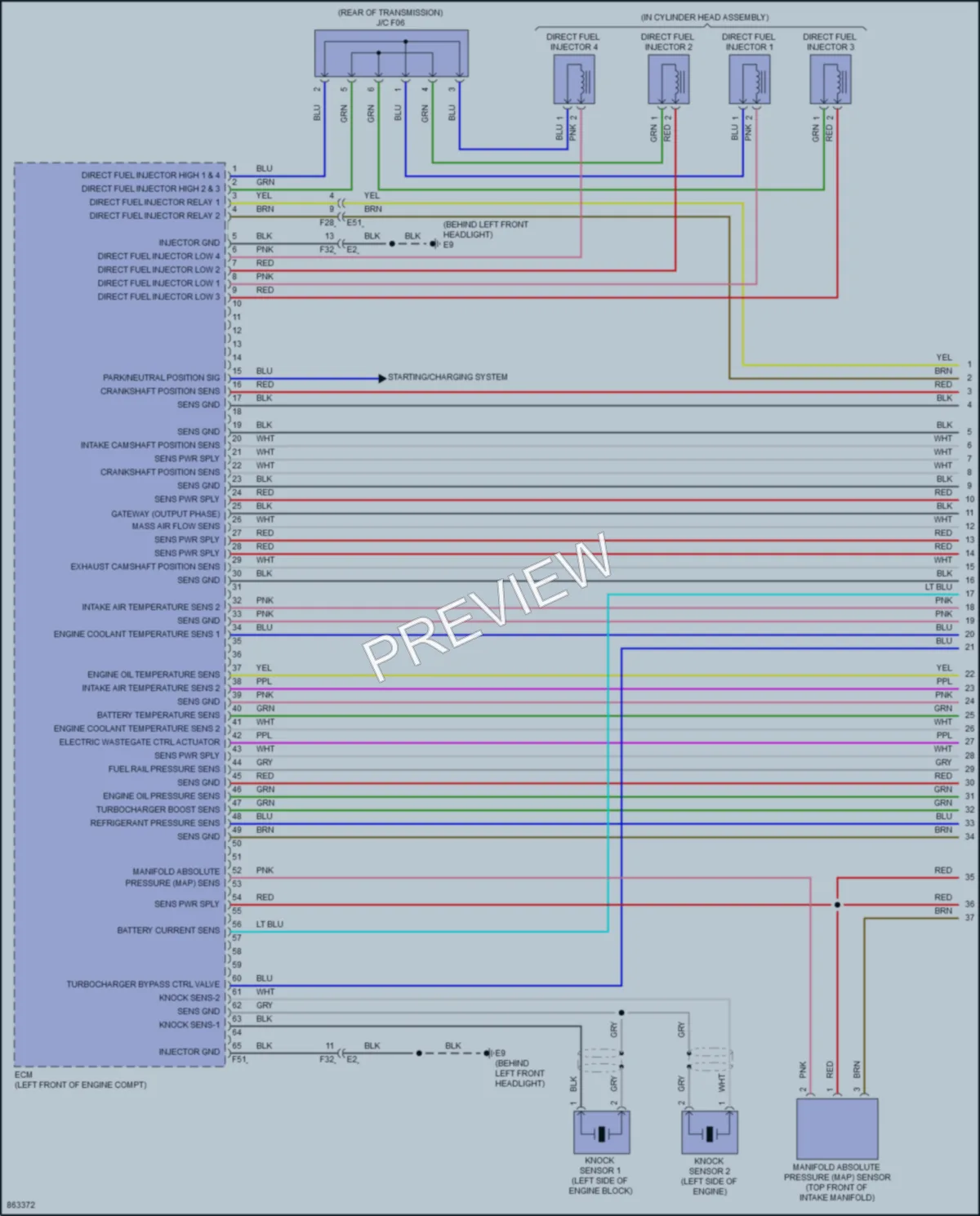 2024 Infiniti QX55 Engine Performance wiring diagram preview