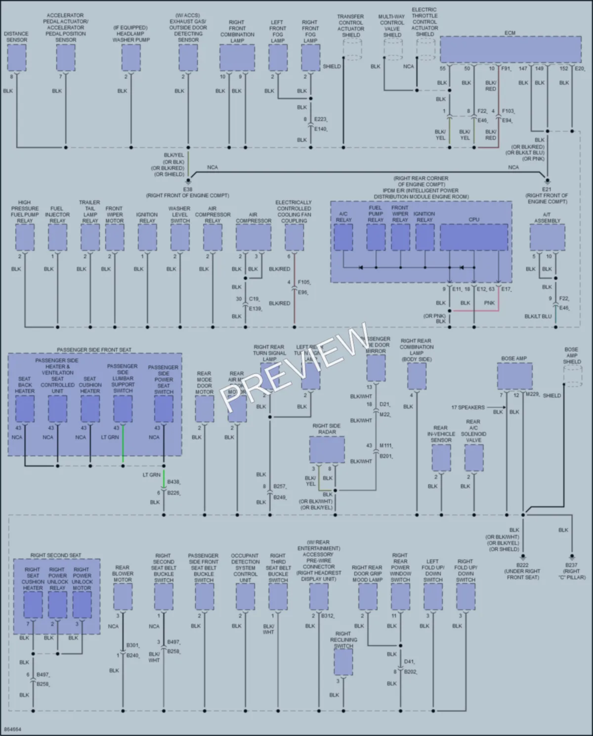 2024 Infiniti QX80 Ground Distribution wiring diagram preview