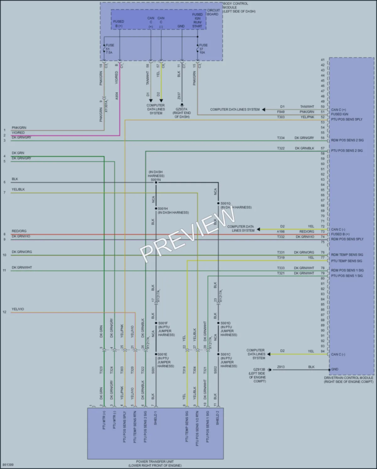 2024 Jeep Compass Transmission wiring diagram preview