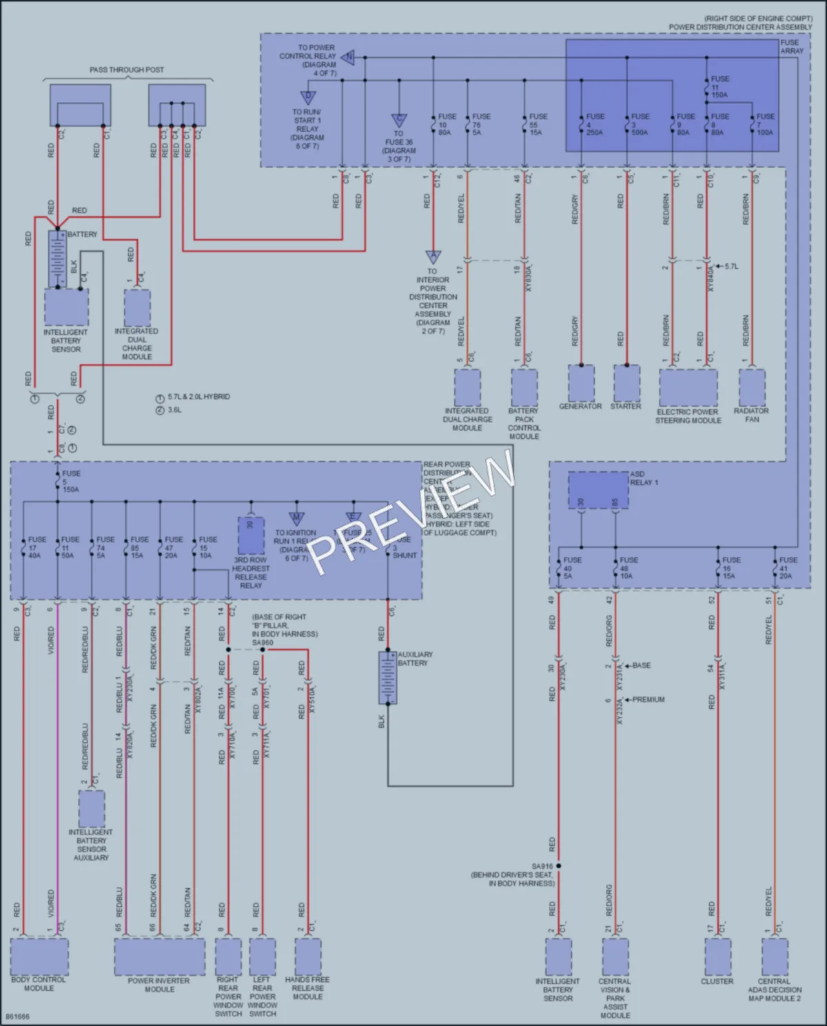 2024 Jeep GrandCherokeeL Power Distribution wiring diagram preview