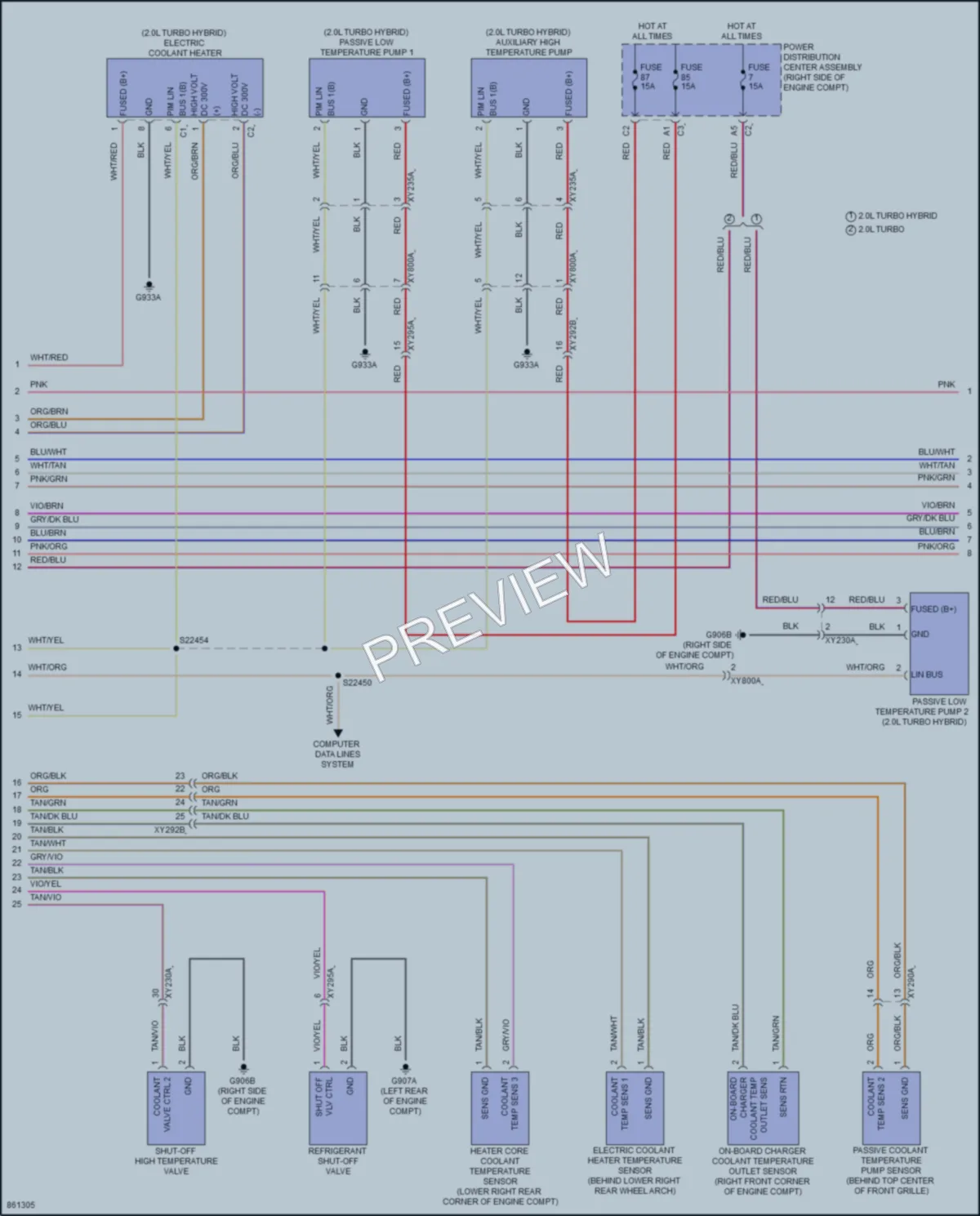 2024 Jeep Wrangler Air Conditioning wiring diagram preview