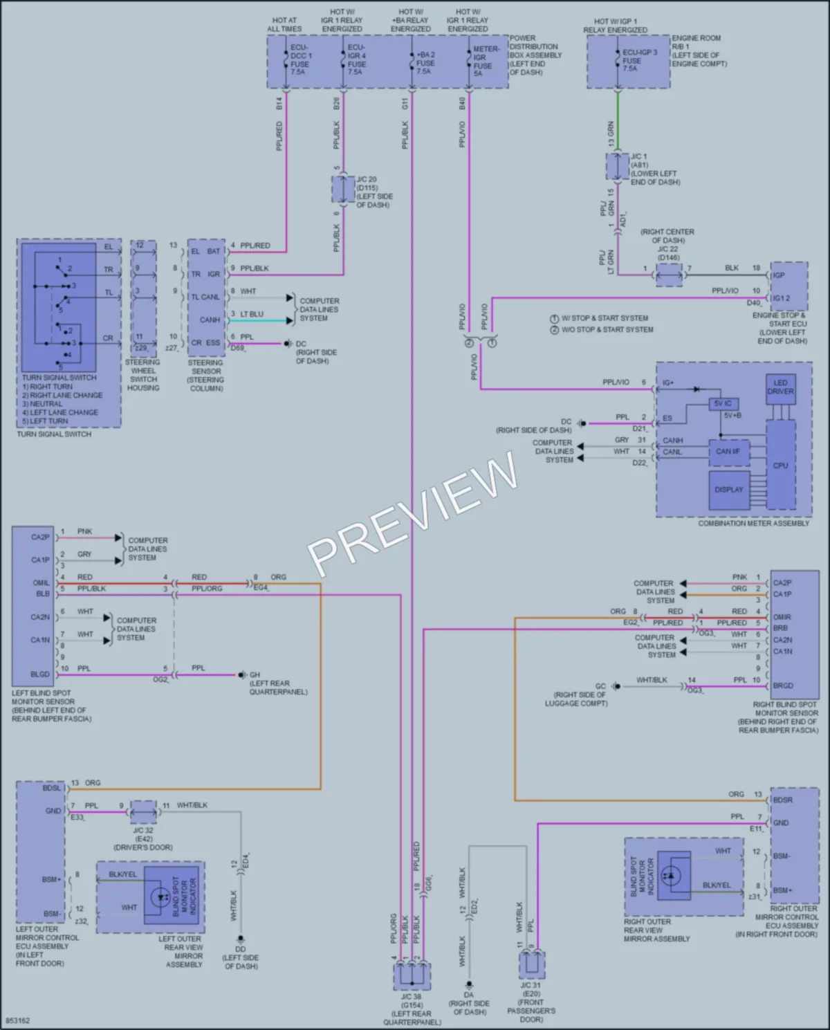 2024 Lexus NX350 Navigation wiring diagram preview