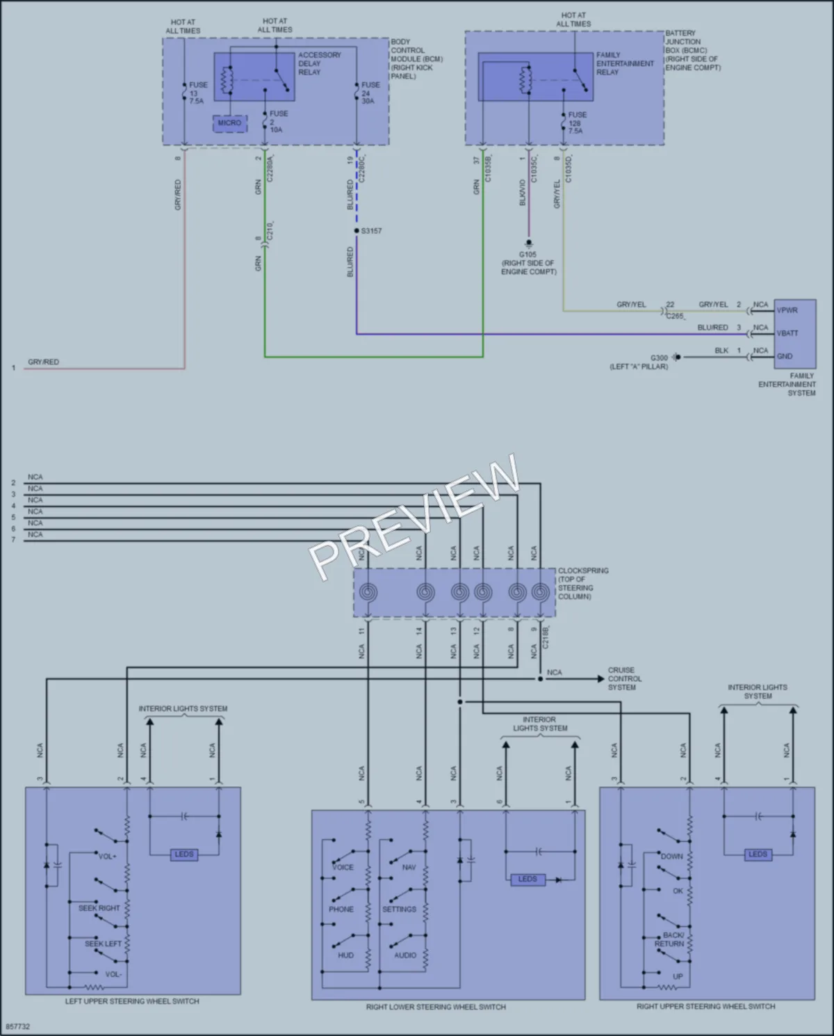 2024 Lincoln Navigator Navigation wiring diagram preview