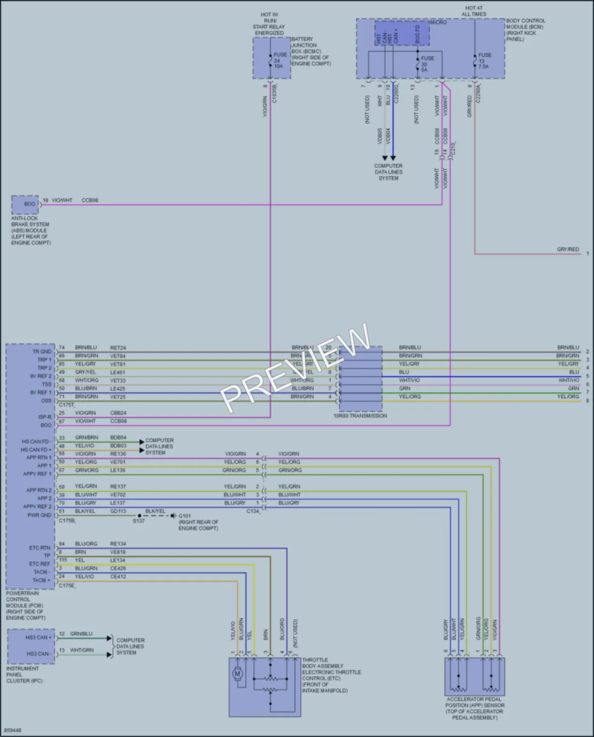 2024 Lincoln NavigatorL Cruise Control wiring diagram preview