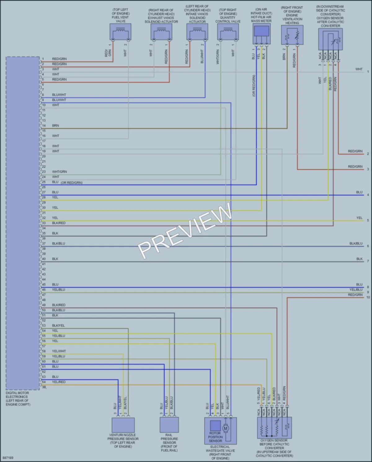 2024 MINI Cooper Engine Performance wiring diagram preview