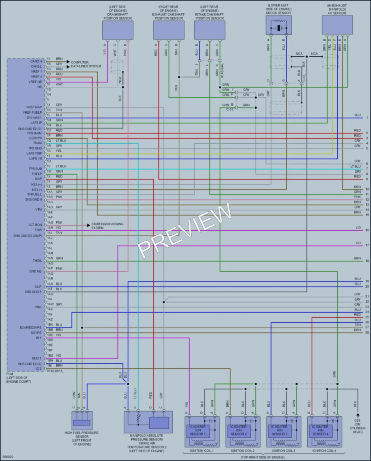 2024 Mazda CX5 Engine Performance wiring diagram preview