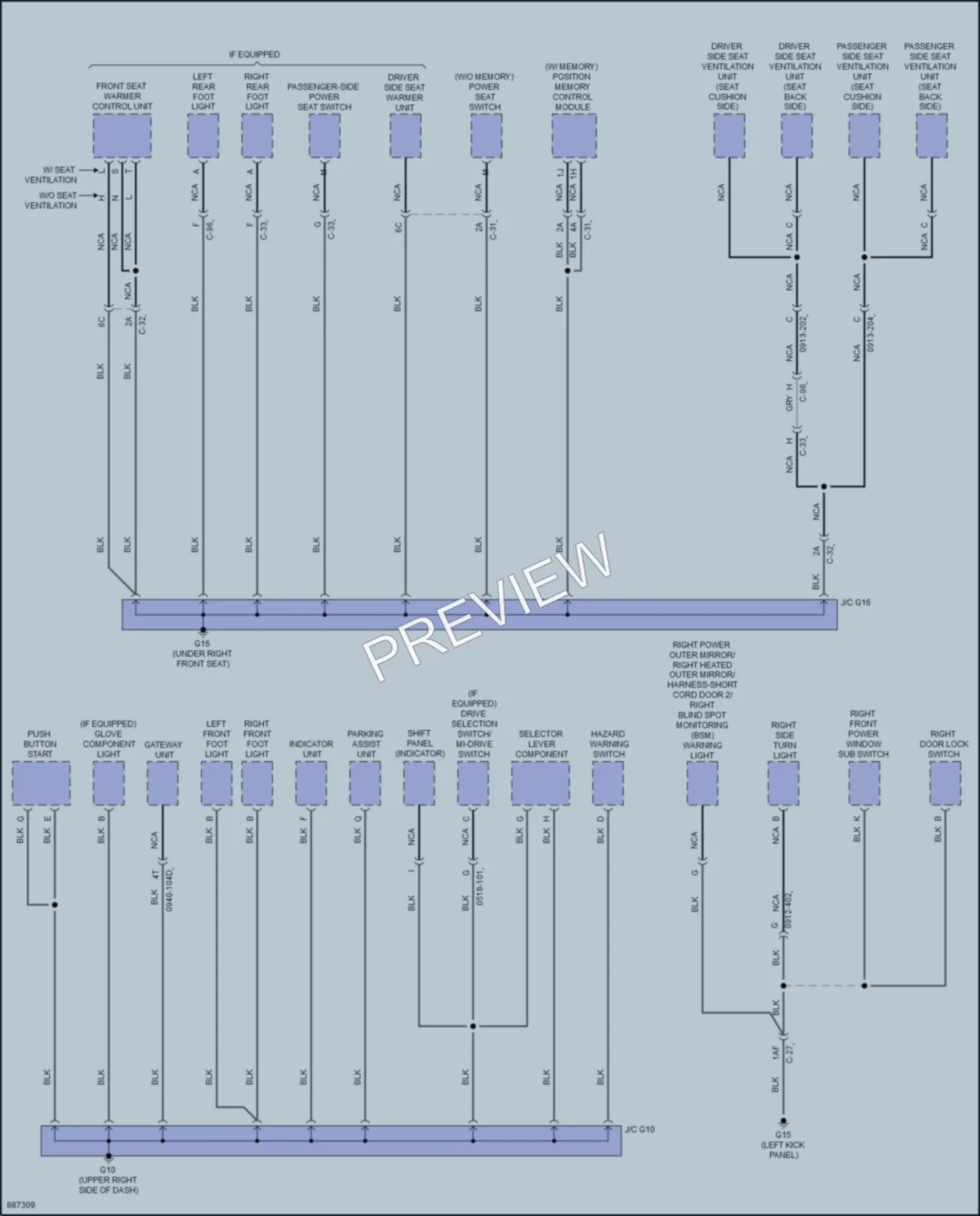 2024 Mazda CX5 Ground Distribution wiring diagram preview
